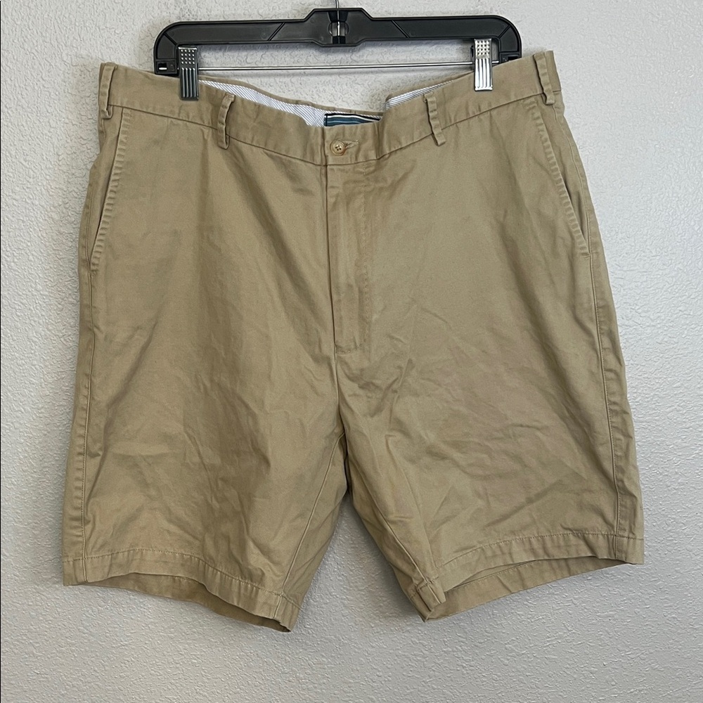 Peter Millar Cotton Chino Shorts Khaki Size 40